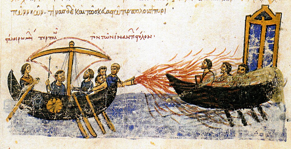 Greek Fire: The Byzantine Empire’s Legendary Secret Weapon
